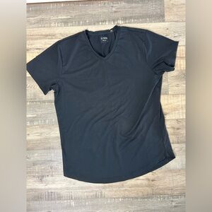 Cuts Clothing Black V-Neck Tee